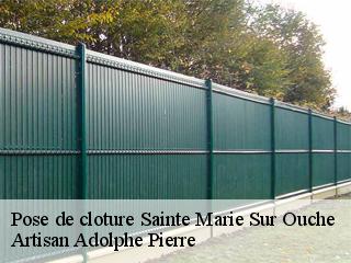 Pose de cloture  sainte-marie-sur-ouche-21410 Artisan Adolphe Pierre