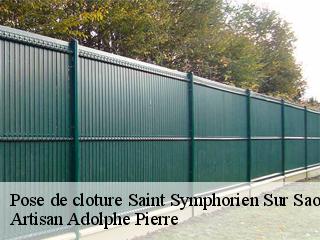 Pose de cloture  saint-symphorien-sur-saone-21170 Artisan Adolphe Pierre