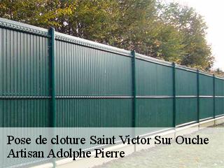 Pose de cloture saint-victor-sur-ouche-21410 Artisan Adolphe Pierre
